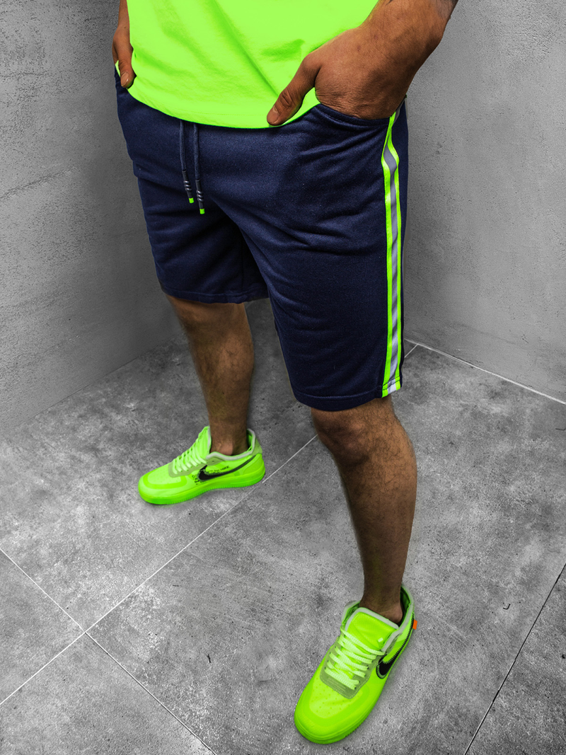 Pantaloni scurti bărbați albastru marin OZONEE JS/KS2505Z