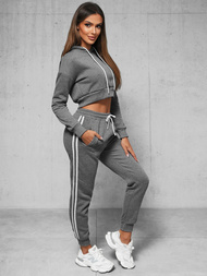 Trening dama doua piese antracit OZONEE JS/8C67/5