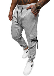 Pantaloni de trening bărbaţi gri OZONEE JS/8K1118/2