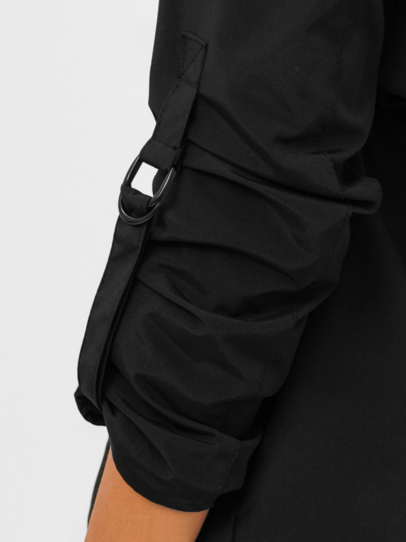 Geacă de damă neagră OZONEE JS/16M9235/392