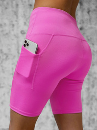 Colanți scurți de damă roz OZONEE O/YY9232A