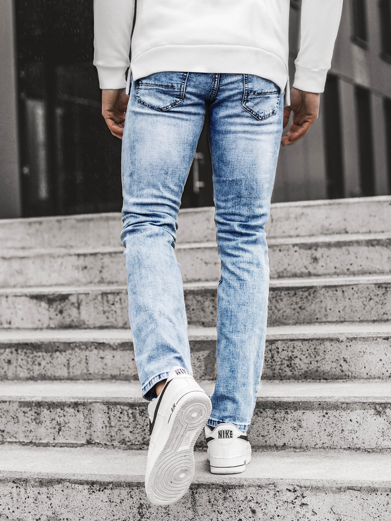 Blugi pentru barbati albaștri OZONEE V/19241