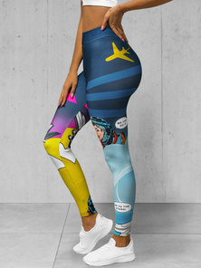 Colanţi femei colorat OZONEE O/20938Z