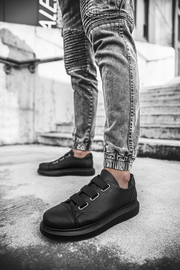 Sneakers pentru Barbati negri OZONEE CH/253