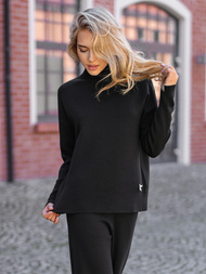 Trening dama doua piese negru OZONEE JS/53C5203/3