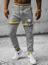 Pantaloni de trening bărbaţi gri OZONEE JS/K10227Z