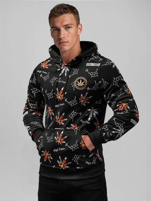 Hanorac bărbați negru OZONEE O/B266