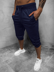 Pantaloni scurți sport bărbați albastru marin OZONEE JS/XW07/25