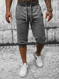 Pantaloni scurți sport bărbați antracit OZONEE JS/XW07/5Z