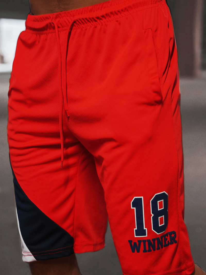 Compleu sport bărbaţi roșu OZONEE JS/68C10167Z