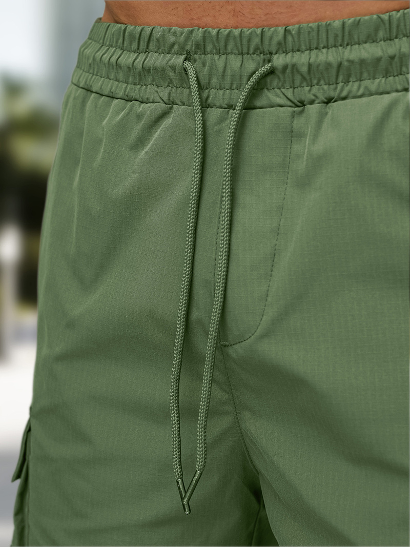 Pantaloni scurți bărbați kaki OZONEE JS/27K6538/60