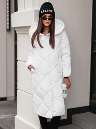 Geacă de femei alb OZONEE JS/5M3173/281Z