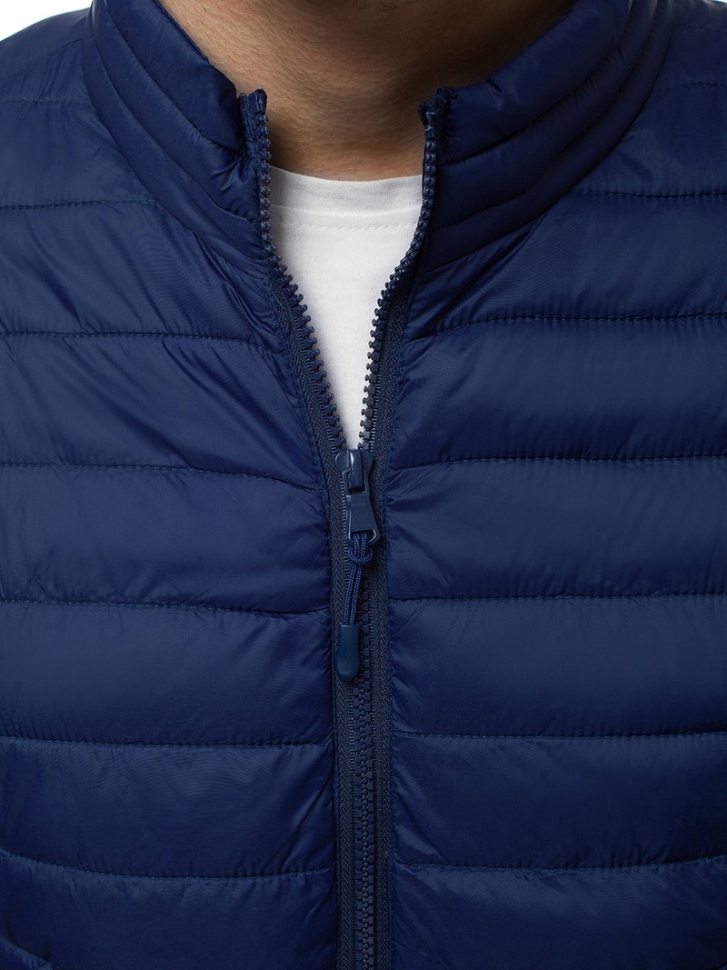 Jachetă de primăvară bărbați albastru marin OZONEE JS/LY33