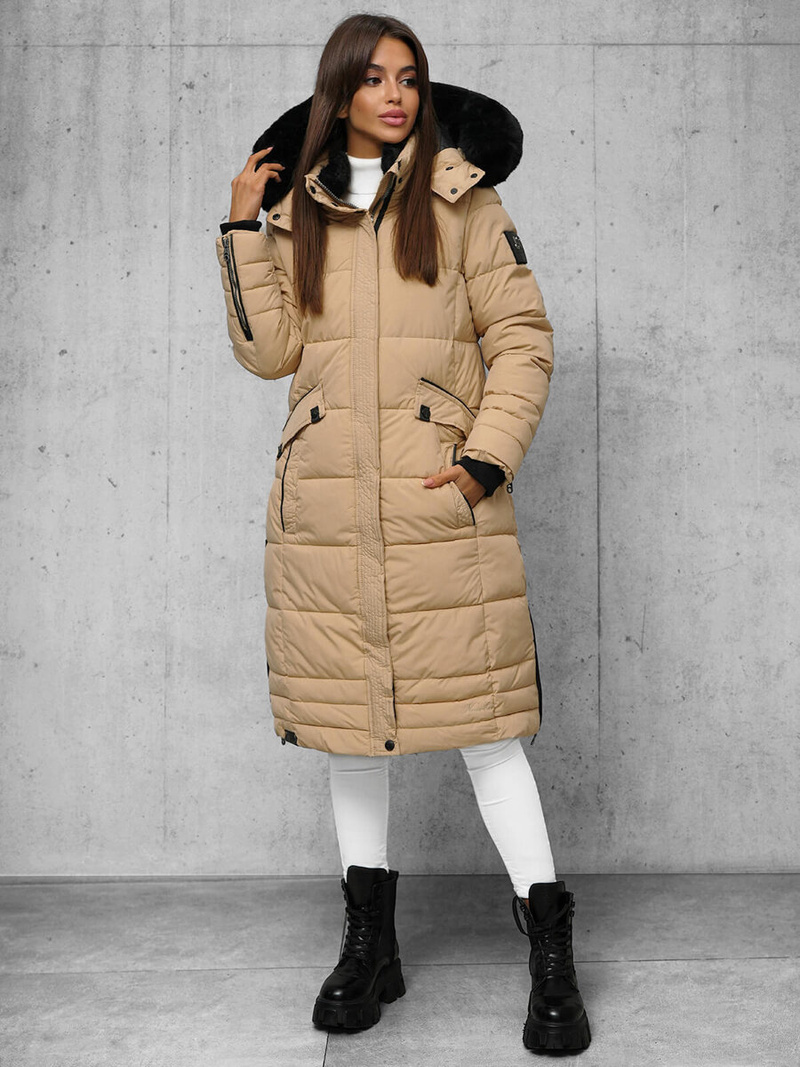 Geacă de femei bej OZONEE O/W377