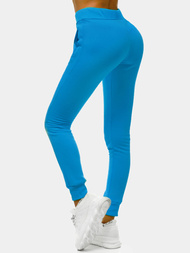 Pantaloni de training femei albastru aprins OZONEE JS/CK01/36