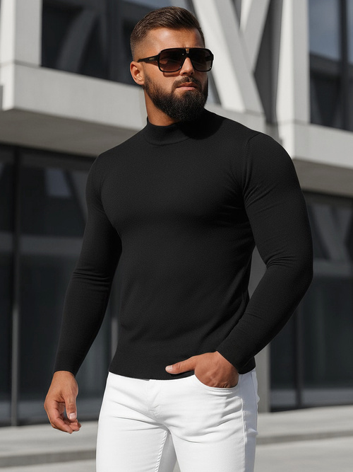 Pulover bărbați negru OZONEE NB/MMB603/4Z