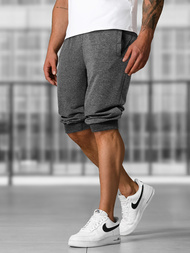 Pantaloni scurți sport bărbați antracit OZONEE JS/XW07/5Z