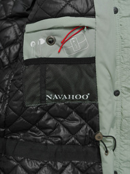 Geacă de femei verde-mentă OZONEE O/W377Z