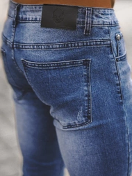 Blugi bărbaţi albaștri OZONEE NB/MP0126B