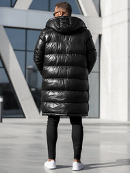 Geacă de iarnă bărbați negru OZONEE O/M3205Z