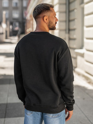 Hanorac bărbați negru OZONEE JS/8B1763/3