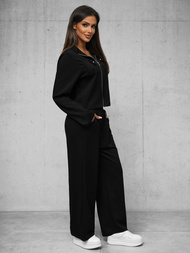 Trening dama doua piese negru OZONEE O/XYS3230