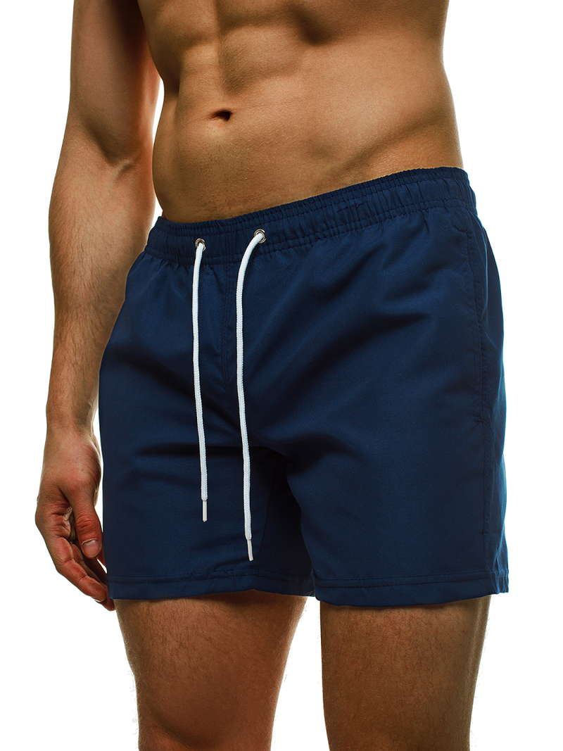 Pantaloni scurti de baie bărbați albastru marin OZONEE ST002-11