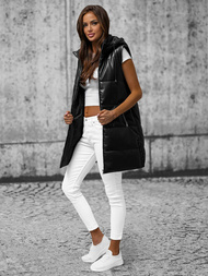 Vestă femei neagră OZONEE O/AY756Z