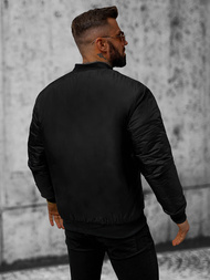 Jachetă bărbați neagră OZONEE JS/AK95Z