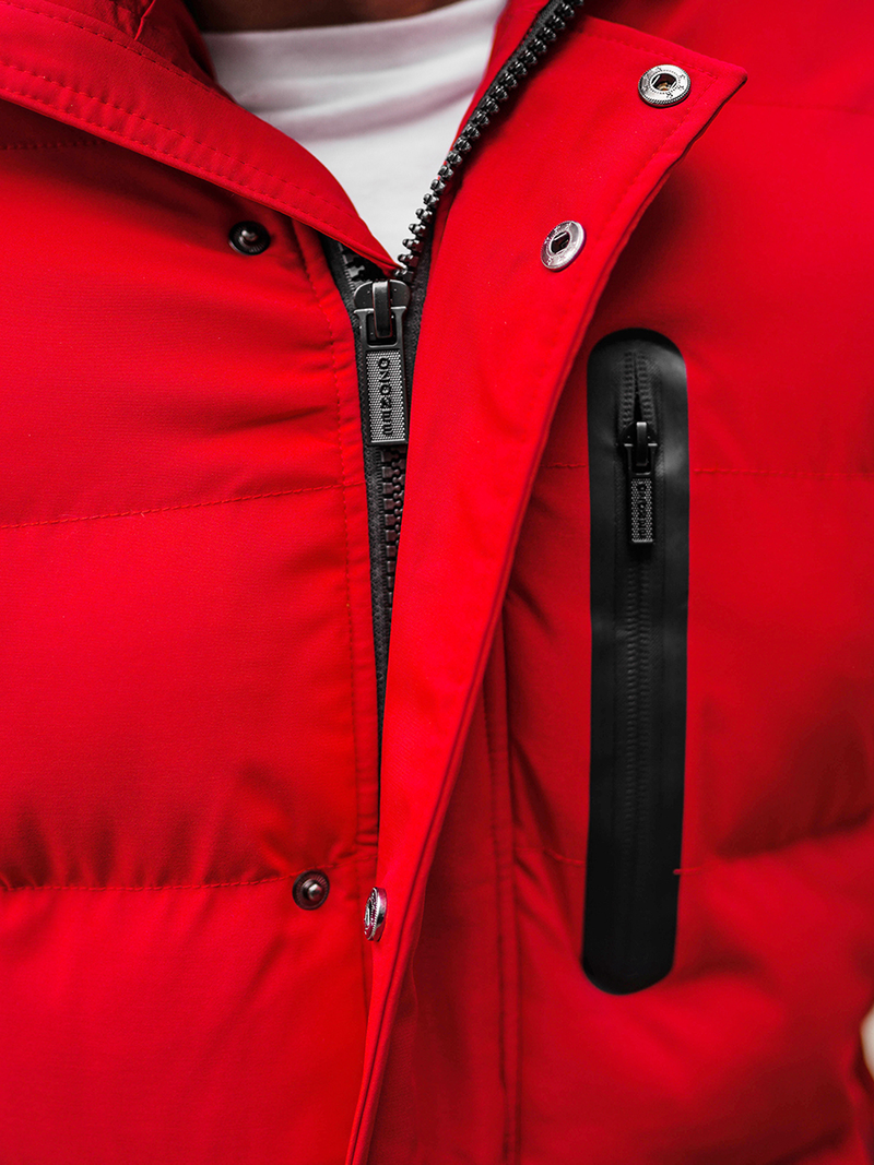 Geacă bărbați roșie OZONEE O/M798