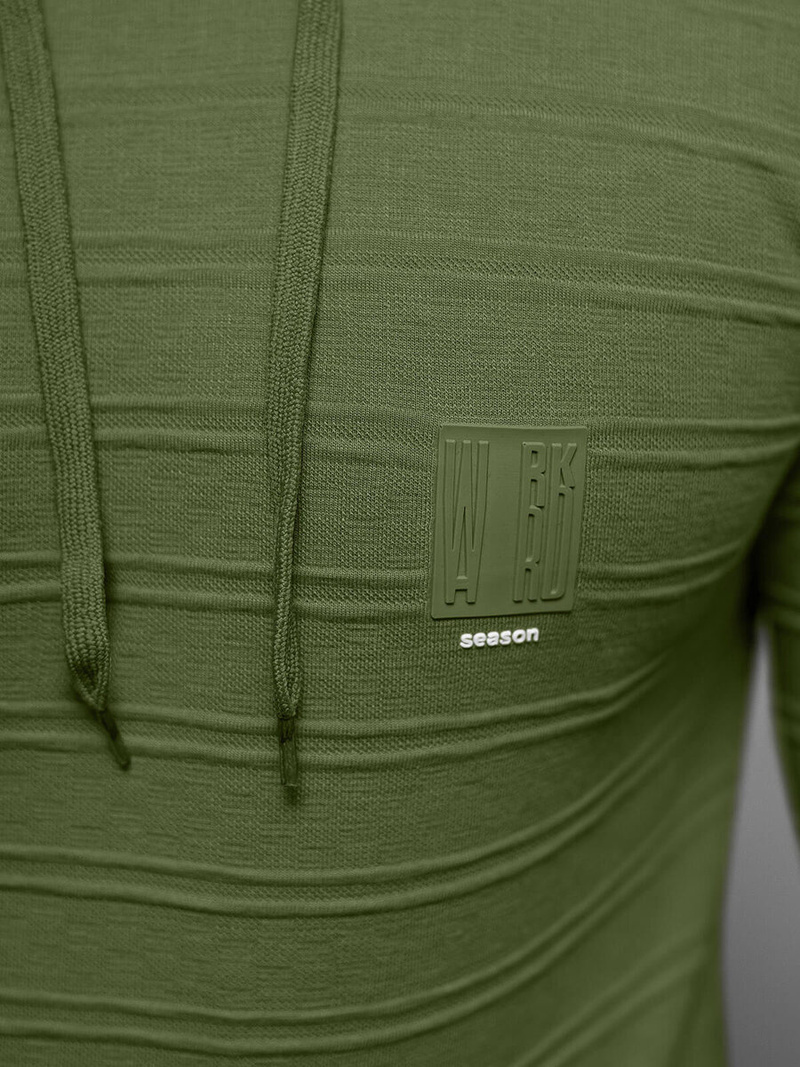 Hanorac bărbați kaki OZONEE O/TB2272