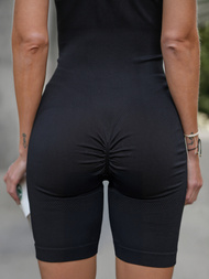 Costum sport de damă negru OZONEE JS/18k1831/3