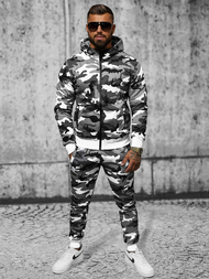 Compleu sport bărbaţi gri OZONEE O/8B159/2