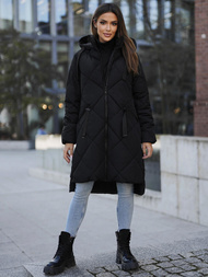 Geacă de femei neagra OZONEE JS/5M3168/392