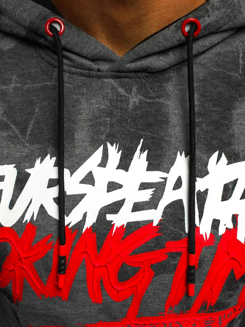 Hanorac bărbați antracit OZONEE JS/DD210Z