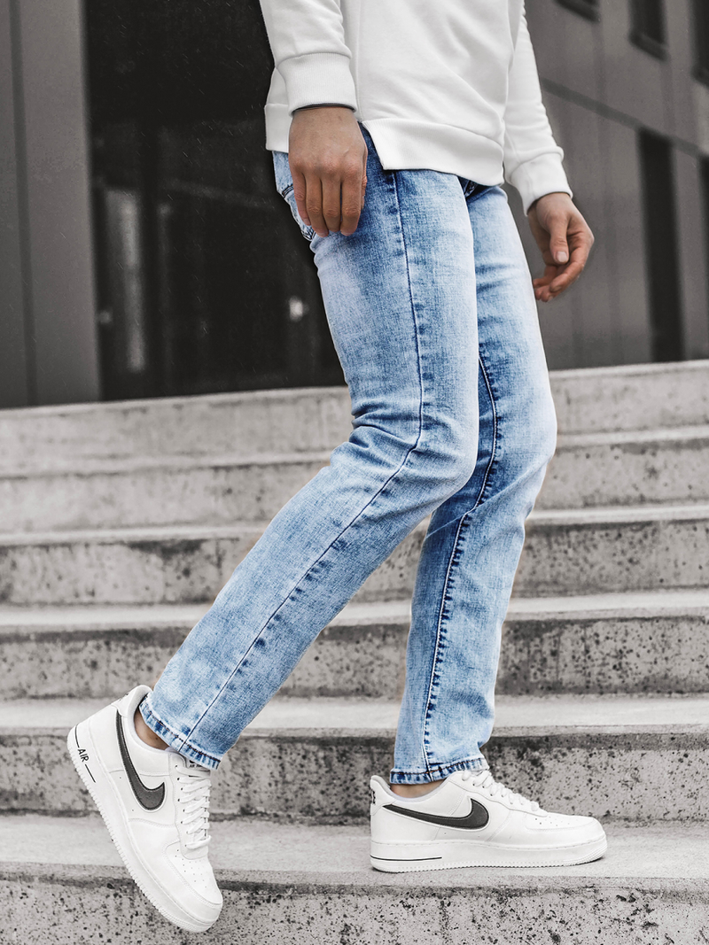 Blugi pentru barbati albaștri OZONEE V/19241