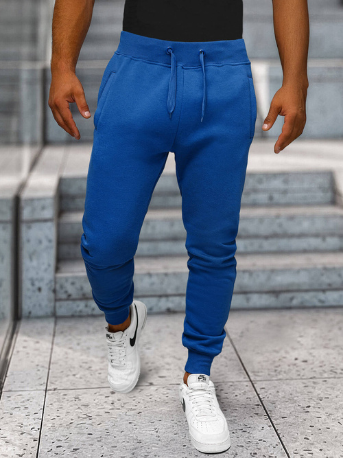 Pantaloni de trening bărbaţi cobalt OZONEE JS/XW01Z