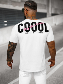 Tricou bărbați alb OZONEE O/T1278/1
