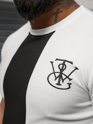 Tricou bărbați alb OZONEE O/L1184