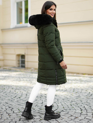 Geacă de femei kaki OZONEE O/W377Z