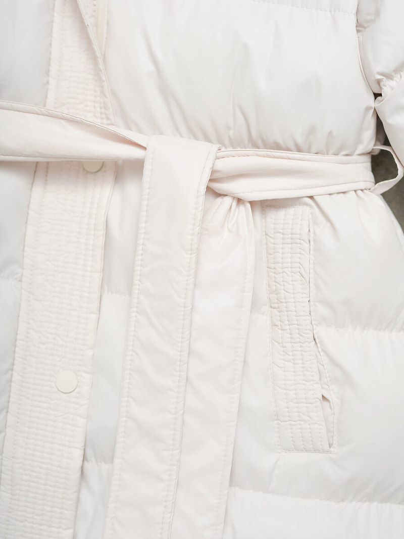 Geacă de femei écru OZONEE JS/5M3253/281Z