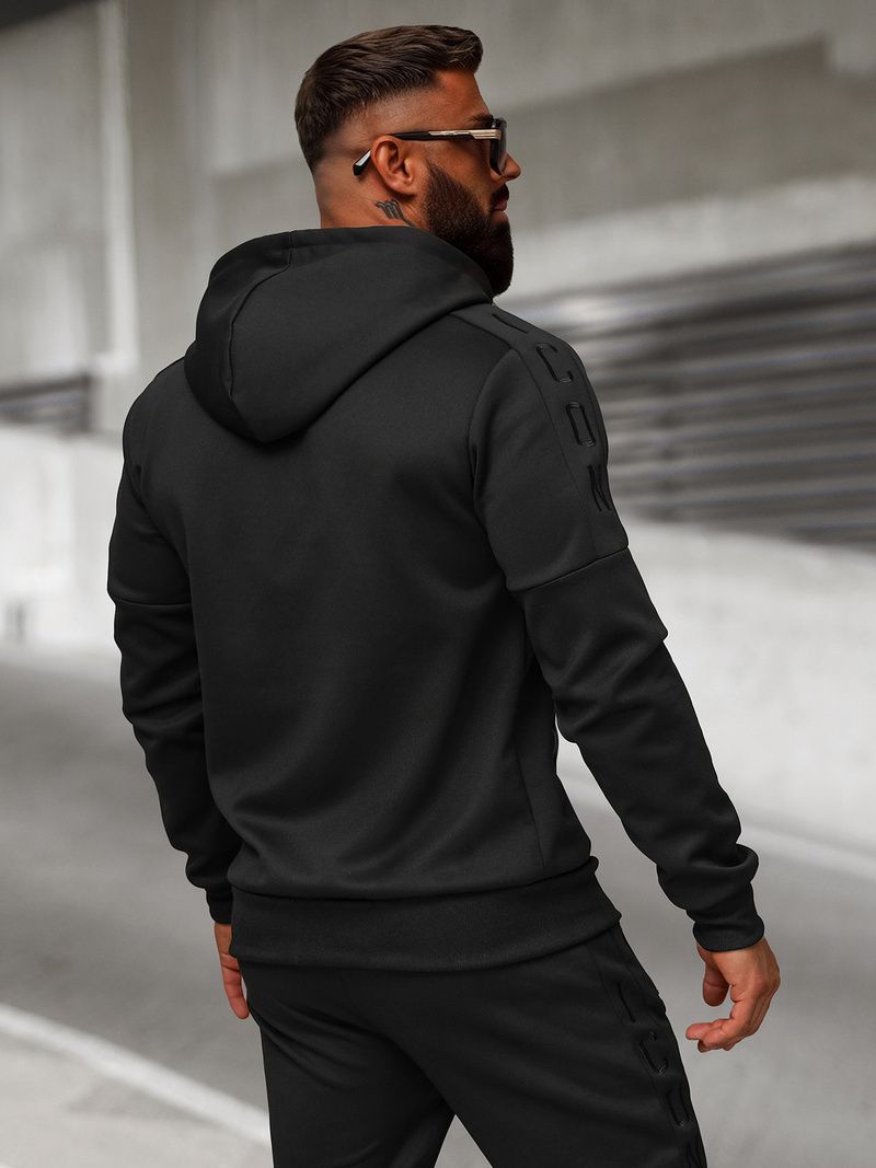 Compleu sport bărbaţi negru OZONEE O/LN11760