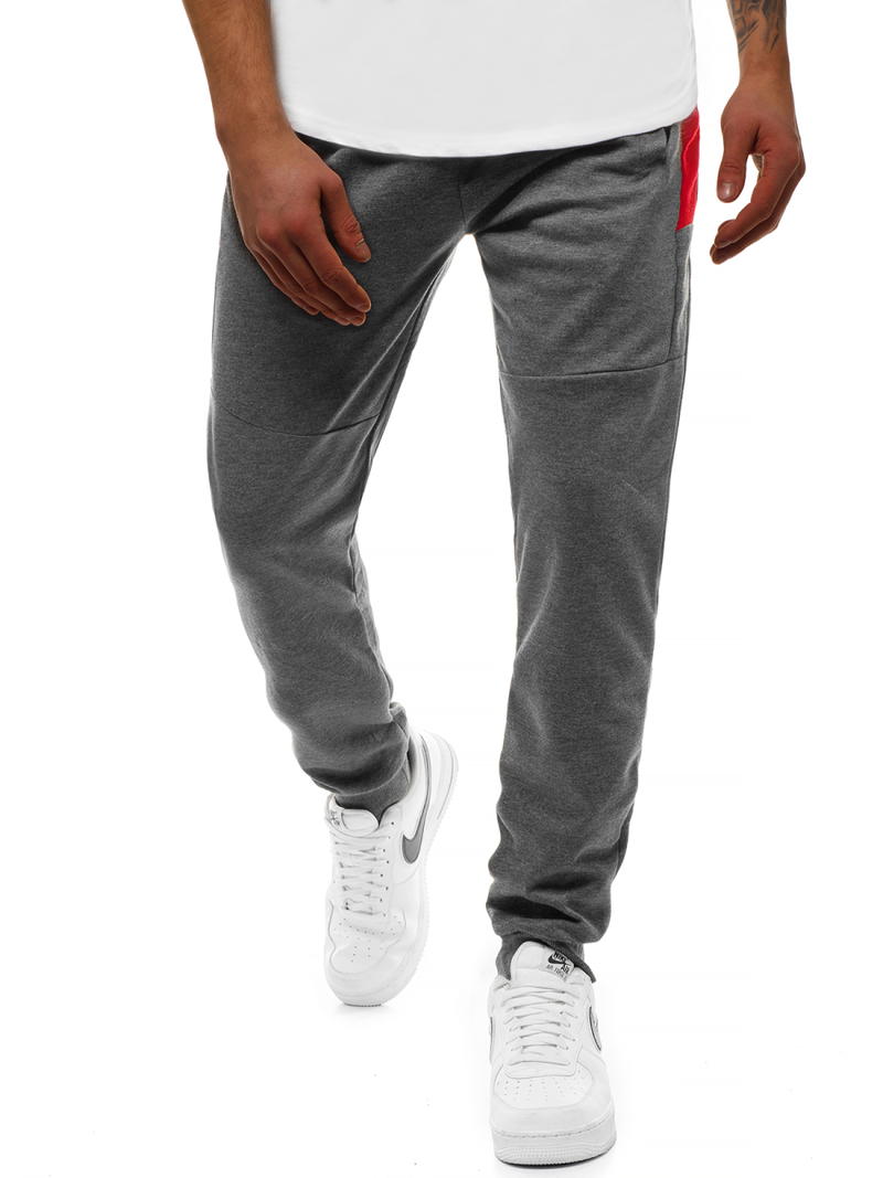 Pantaloni de trening bărbaţi antracit OZONEE JS/JZ11021