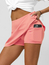 Fusta sport cu colanți roz pudră OZONEE JS/17K568/37