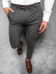 Pantaloni bărbaţi antracit OZONEE DJ/5512