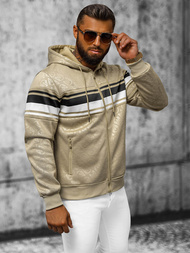 Hanorac bărbați bej OZONEE JS/3B563