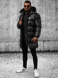 Geacă de iarnă bărbați neagră OZONEE O/M800Z