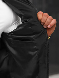 Vestă bărbați neagră OZONEE JS/31M5063/392