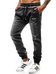 OZONEE OT/2035S Pantaloni jogger bărbați negri