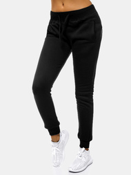 Pantaloni de training femei negri OZONEE JS/CK01